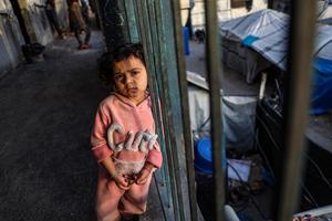MEDIO ORIENTE-CIUDAD DE GAZA-NIÑOS DESPLAZADOS