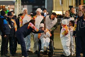 ITALIA-CORTINA D'AMPEZZO-JUEGOS PARALIMPICOS DE INVERNO-CEREMONIA DE UNIFICACION DE LA LLAMA