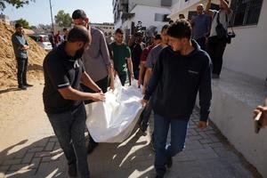 MEDIO ORIENTE-CIUDAD DE GAZA-ATAQUE AEREO ISRAELI-LUTO