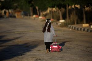MEDIO ORIENTE-CISJORDANIA-NAPLUSA-NUEVO AÑO ESCOLAR