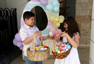 SIRIA-DAMASCO-PASCUA-CELEBRACION