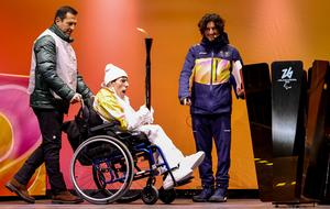 ITALIA-CORTINA D'AMPEZZO-JUEGOS PARALIMPICOS DE INVERNO-CEREMONIA DE UNIFICACION DE LA LLAMA