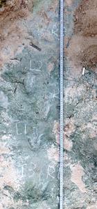 CHINA-HEBEI-XUANHUA-HUELLAS FOSILES DE DINOSAURIOS-DESCUBRIMIENTO