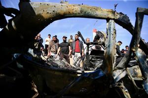 LIBANO-ANSARIYAH-ATAQUES AEREOS ISRAELIES