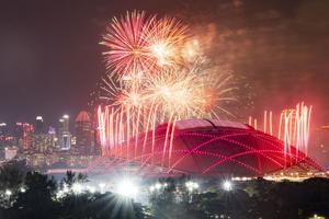 SINGAPUR-DIA NACIONAL-FUEGOS ARTIFICIALES