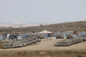 ISRAEL-KIBUTZ REIM-TROPAS-GAZA
