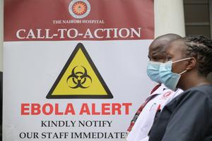 KENIA-NAIROBI-EBOLA-HOSPITAL