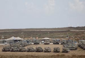 ISRAEL-KIBUTZ REIM-TROPAS-GAZA