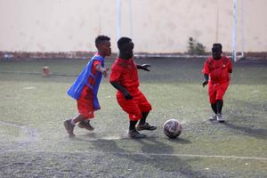 SUDAN-JARTUM-FUTBOL-COPA MUNDIAL DE TALLA BAJA-PREPARATIVOS