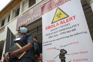 KENIA-NAIROBI-EBOLA-HOSPITAL