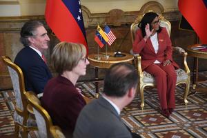 VENEZUELA-CARACAS-EEUU-RODRIGUEZ-BURGUM