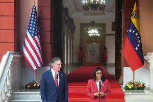 VENEZUELA-CARACAS-EEUU-RODRIGUEZ-BURGUM