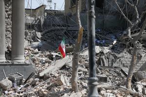 IRAN-TEHERAN-ATAQUES AEREOS-SECUELAS