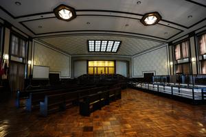 JAPON-TOKIO-ANTIGUA SALA DE AUDIENCIAS DEL JUICIO DE TOKIO