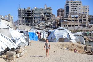 MEDIO ORIENTE-CONFLICTO DE GAZA-TERCER ANIVERSARIO-VIDA COTIDIANA