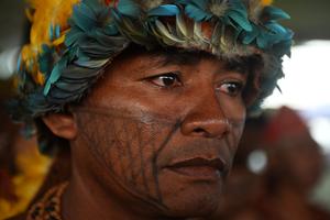 BRASIL-BRASILIA-CAMPAMENTO TIERRA LIBRE