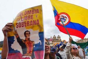 COLOMBIA-BOGOTA-MANIFESTACION