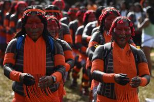 BRASIL-BRASILIA-CAMPAMENTO TIERRA LIBRE