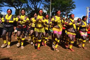 BRASIL-BRASILIA-CAMPAMENTO TIERRA LIBRE