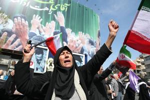 IRAN-TEHERAN-EEUU-ISRAEL-ATAQUE-PROTESTA