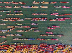 CHINA-JIANGSU-TAIZHOU-FESTIVAL DE BOTES DE QINTONG