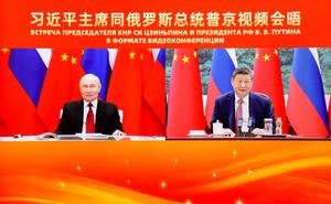 CHINA-BEIJING-XI JINPING-VLADIMIR PUTIN-REUNION VIRTUAL