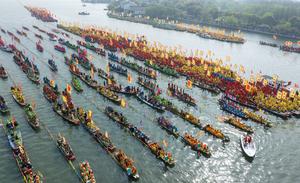 CHINA-JIANGSU-TAIZHOU-FESTIVAL DE BOTES DE QINTONG