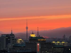 CHINA-BEIJING-BRILLO DEL ATARDECER