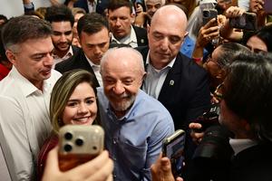 BRASIL-BRASILIA-ELECCIONES PRESIDENCIALES-LULA DA SILVA