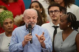 BRASIL-BRASILIA-ELECCIONES PRESIDENCIALES-LULA DA SILVA