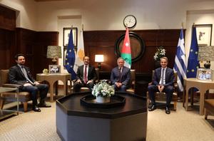 JORDANIA-AMAN-JORDANIA-CHIPRE-GRECIA-CUMBRE TRILATERAL