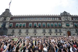 MEXICO-CIUDAD DE MEXICO-SHEINBAUM-BTS