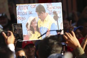 VENEZUELA-CARACAS-MADURO-MARCHA