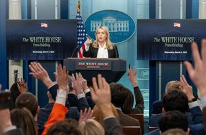 EEUU-WASHINGTON D.C.-CASA BLANCA-CONFERENCIA DE PRENSA-OPERACION MILITAR DE EEUU E ISRAEL CONTRA IRAN