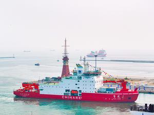CHINA-LIAONING-DALIAN-16 EXPEDICION CIENTIFICA AL OCEANO ARTICO-COMIENZO