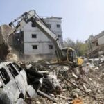 LIBANO-BEIRUT-ATAQUE AEREO-SECUELA