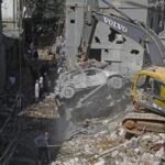 LIBANO-BEIRUT-ATAQUE AEREO-SECUELA