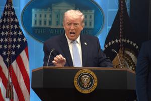 EEUU-WASHINGTON D. C.-CASA BLANCA-TRUMP-CONFERENCIA DE PRENSA-IRAN