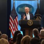 EEUU-WASHINGTON D. C.-CASA BLANCA-TRUMP-CONFERENCIA DE PRENSA-IRAN