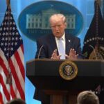 EEUU-WASHINGTON D. C.-CASA BLANCA-TRUMP-CONFERENCIA DE PRENSA-IRAN