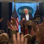 EEUU-WASHINGTON D. C.-CASA BLANCA-TRUMP-CONFERENCIA DE PRENSA-IRAN