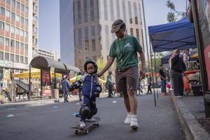 SUDAFRICA-JOHANNESBURGO-EVENTO LIBRE DE AUTOMOVILES