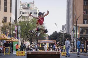 SUDAFRICA-JOHANNESBURGO-EVENTO LIBRE DE AUTOMOVILES