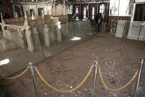 IRAN-TEHERAN-PATRIMONIO MUNDIAL-PALACIO DE GOLESTAN-DAÑOS