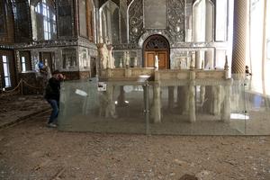 IRAN-TEHERAN-PATRIMONIO MUNDIAL-PALACIO DE GOLESTAN-DAÑOS