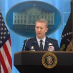 EEUU-WASHINGTON D. C.-CASA BLANCA-DAN CAINE-CONFERENCIA DE PRENSA-IRAN