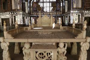 IRAN-TEHERAN-PATRIMONIO MUNDIAL-PALACIO DE GOLESTAN-DAÑOS