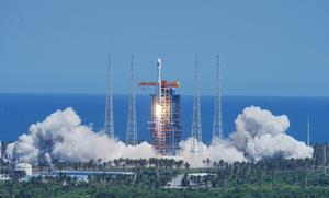 CHINA-HAINAN-GRUPO DE SATELITES-LANZAMIENTO