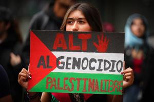 COLOMBIA-BOGOTA-PALESTINA-MARCHA