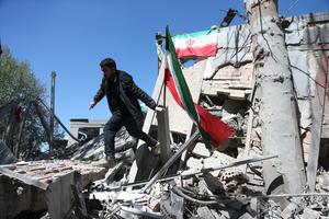 IRAN-TEHERAN-UNIVERSIDAD TECNOLOGICA SHARIF-ATAQUES AEREOS-SECUELAS